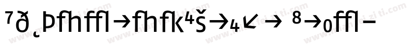 Hu_WoltonExpert Ital字体转换